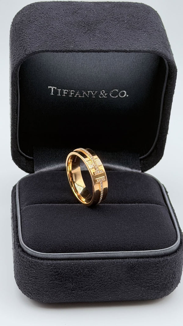 ✨ Authentic TIFFANY & Co. T Narrow Diamond Ring ✨