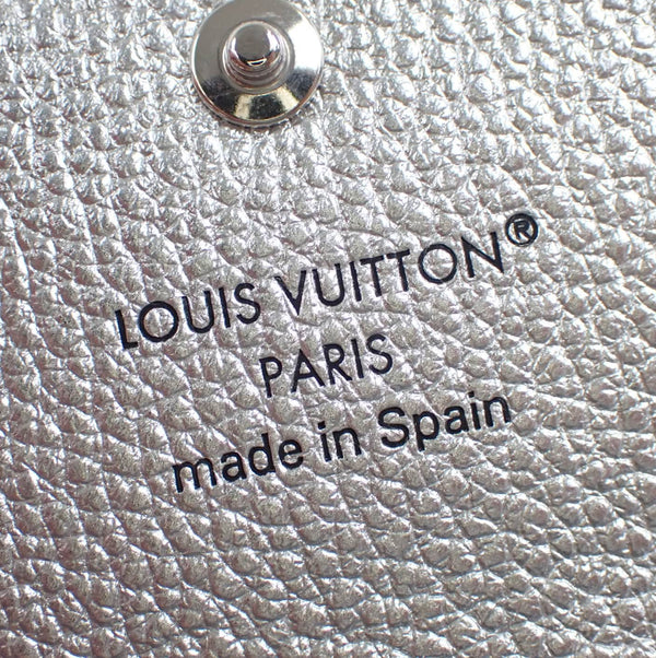 ✨ LOUIS VUITTON Rosalie Coin Purse (Metallic Silver) ✨