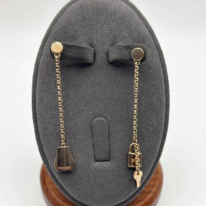 Hermès Kelly Clochette Drop Earrings in 18K Pink Gold (750PG)