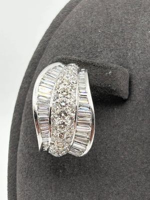 K18 WG Diamond Statement Earrings