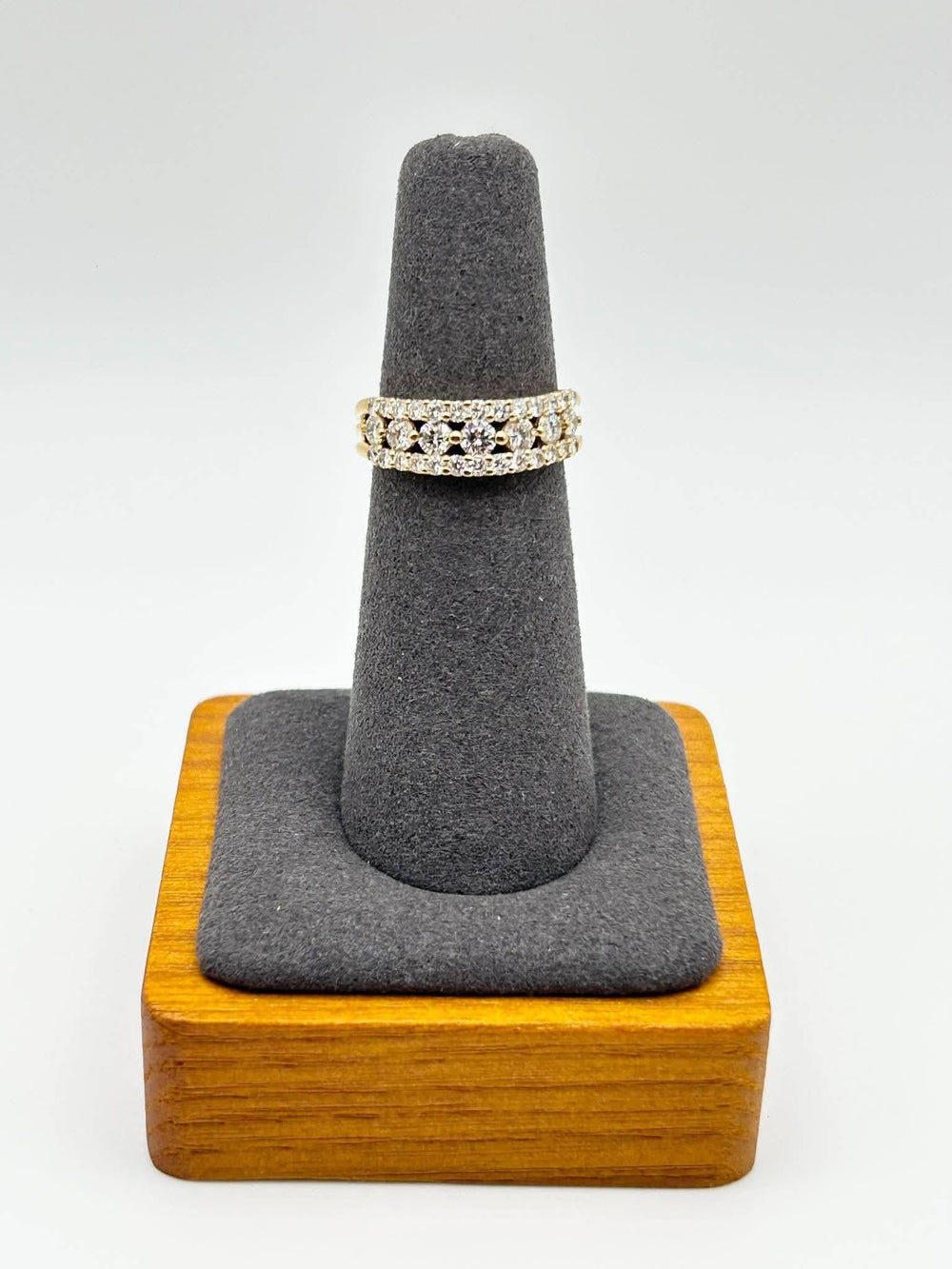 Multi-Row Diamond Band Ring