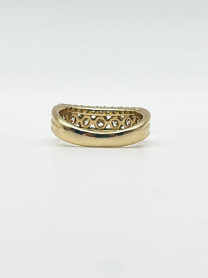 Multi-Row Diamond Band Ring