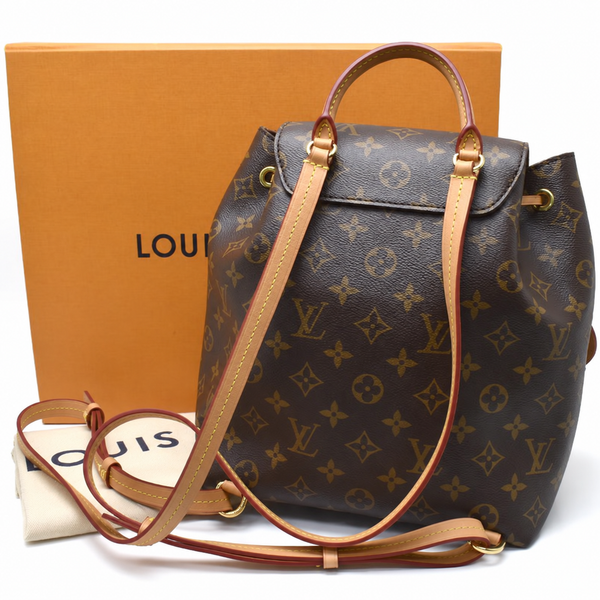 OUIS VUITTON Montsouris PM Monogram Backpack M45501 Excellent Condition