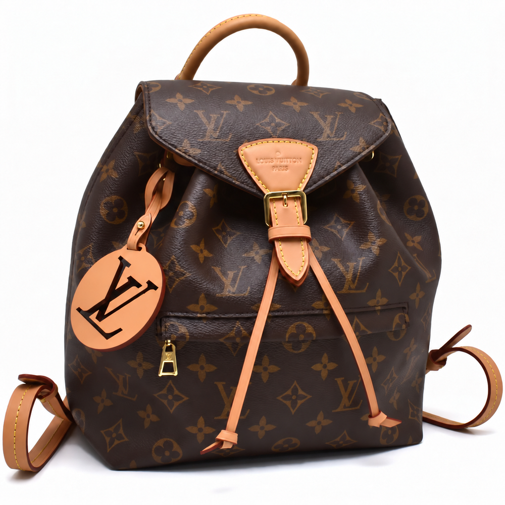 OUIS VUITTON Montsouris PM Monogram Backpack M45501 Excellent Condition