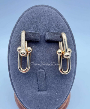 Tiffany & Co. HardWear Large Earrings – 18K Rose Gold, 12.4g