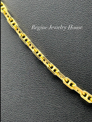 K18 Yellow Gold Diamond Pendant Necklace