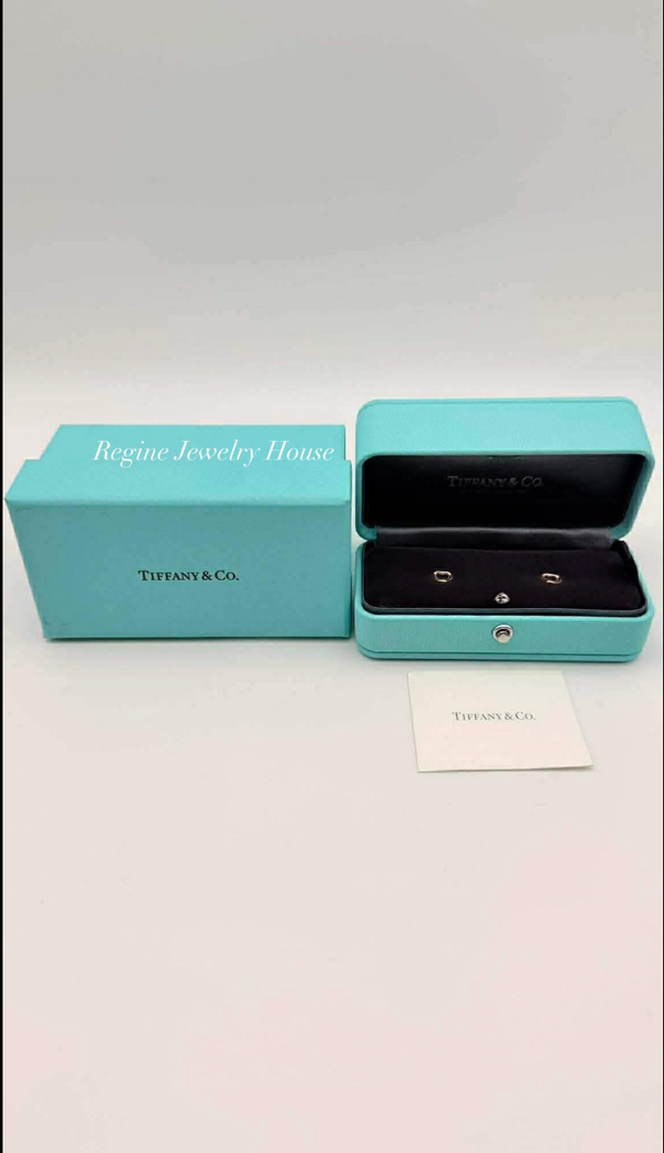 Tiffany & Co. Open Heart Earrings in 18K Yellow Gold