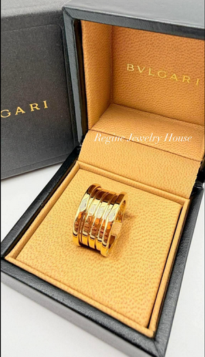 BVLGARI B.zero1 5-Band Ring in 18K Yellow Gold