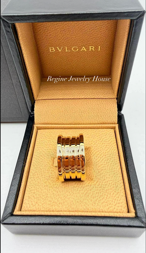BVLGARI B.zero1 5-Band Ring in 18K Yellow Gold