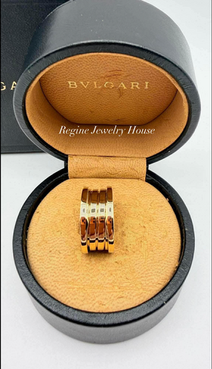 BVLGARI B.zero1 4-Band Ring in 18K Yellow Gold