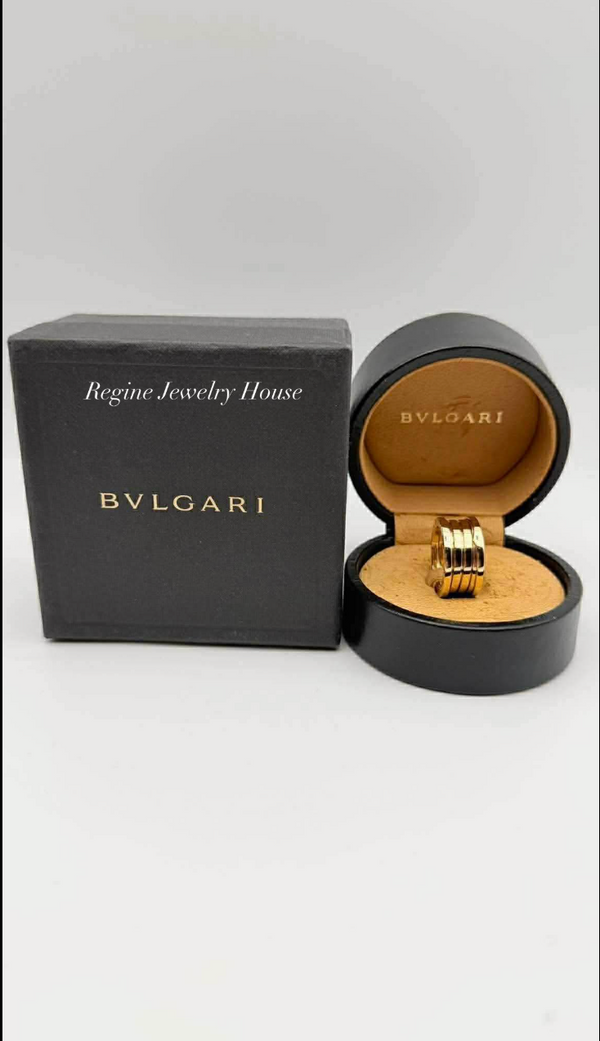BVLGARI B.zero1 4-Band Ring in 18K Yellow Gold