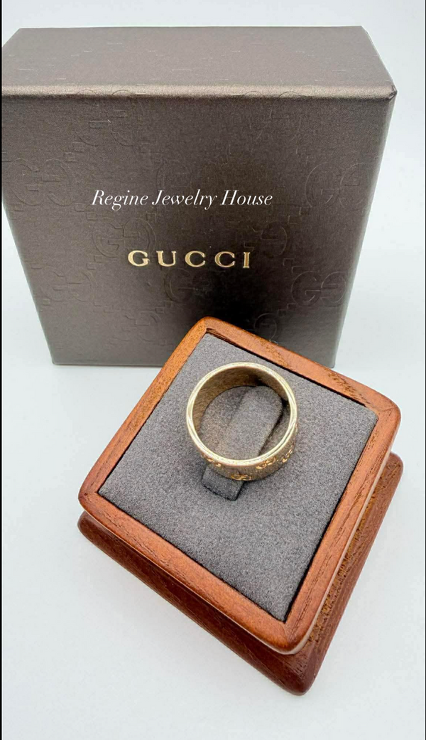 GUCCI Icon Ring in 18K Yellow Gold