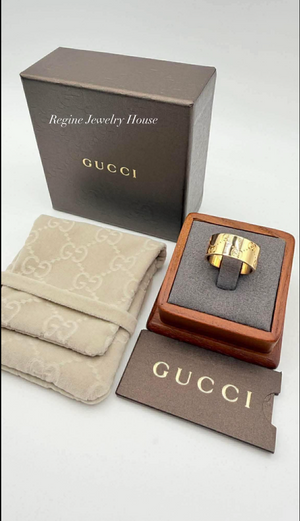 GUCCI Icon Ring in 18K Yellow Gold