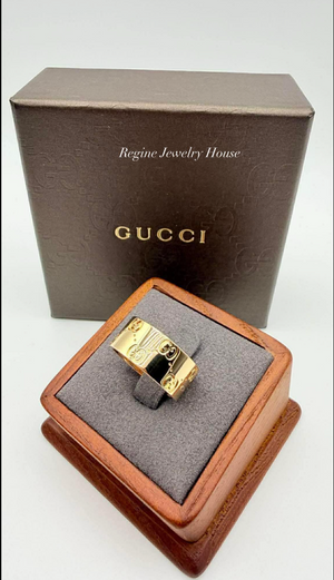 GUCCI Icon Ring in 18K Yellow Gold