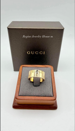 GUCCI Icon Ring in 18K Yellow Gold