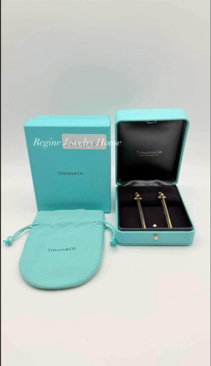 Tiffany & Co. Hardware Double Long Link Earrings in 18K Rose Gold