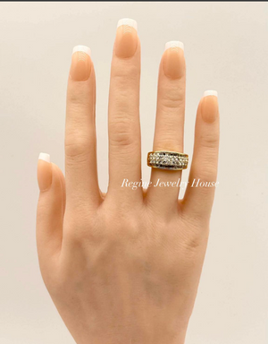 K18 Yellow Gold Diamond Ring