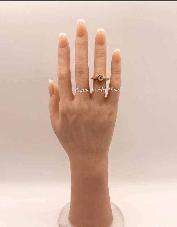 750 Yellow Gold Diamond Ring