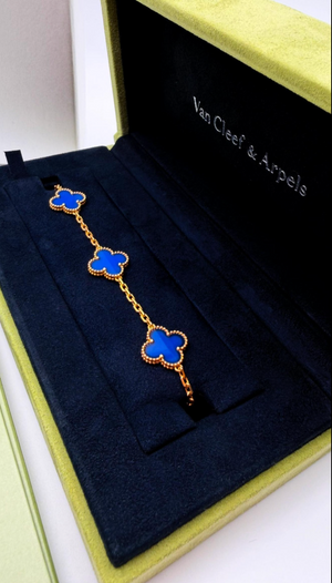 Van Cleef & Arpels Vintage Alhambra 5-Motif Bracelet