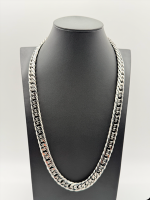 K18 White Gold 114g Triple Kihei Necklace (60cm)