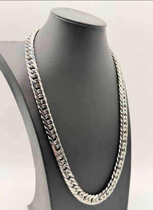 K18 White Gold 114g Triple Kihei Necklace (60cm)