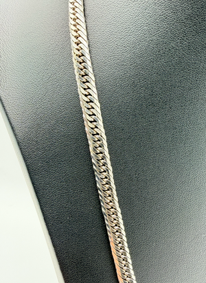 K18 White Gold 8-Cut Kihei Necklace (51.0g, 60cm)