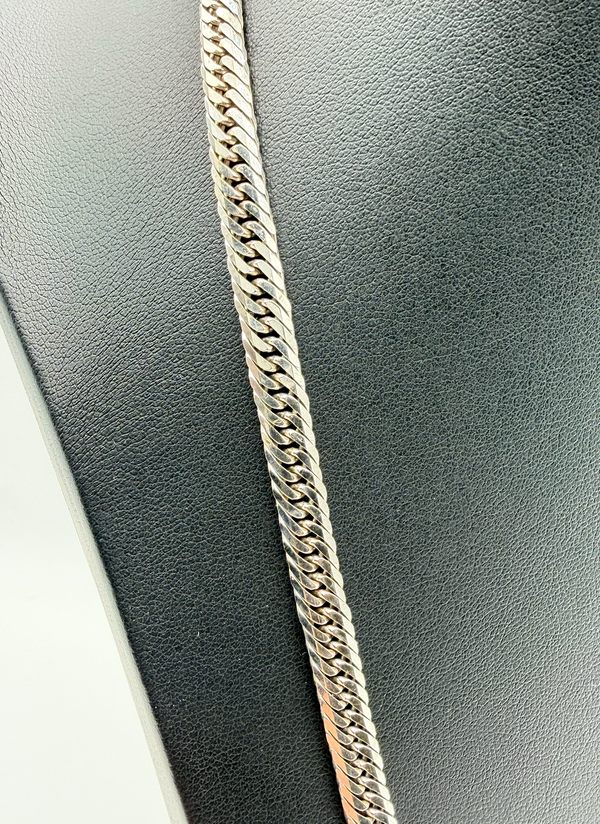 K18 White Gold 8-Cut Kihei Necklace (51.0g, 60cm)