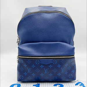 ouis Vuitton Discovery Backpack Taigarama Cobalt Blue (M30229) - 2WAY Luxury Backpack