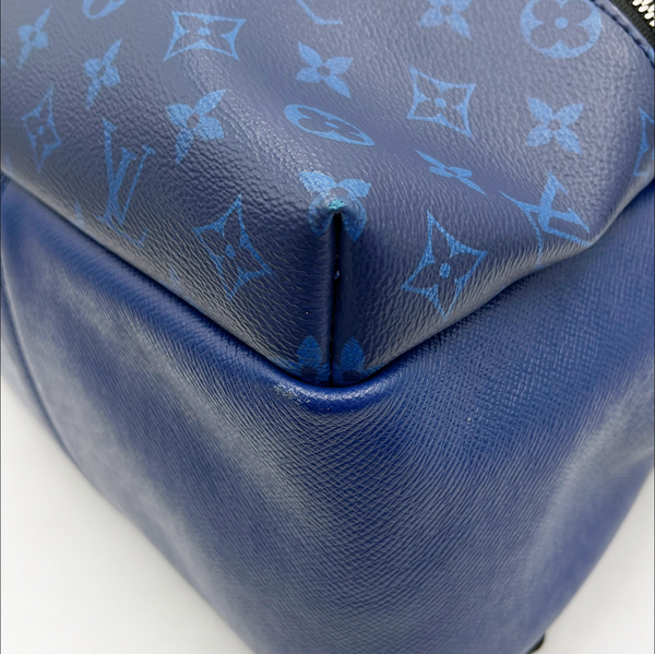 ouis Vuitton Discovery Backpack Taigarama Cobalt Blue (M30229) - 2WAY Luxury Backpack