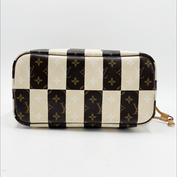 Louis Vuitton Neverfull MM Monogram Rayures Limited Edition Tote Bag (M40560)