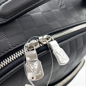 Louis Vuitton Avenue Backpack Damier Infini Onyx Black Leather (N40501) - Rank A Mint Condition
