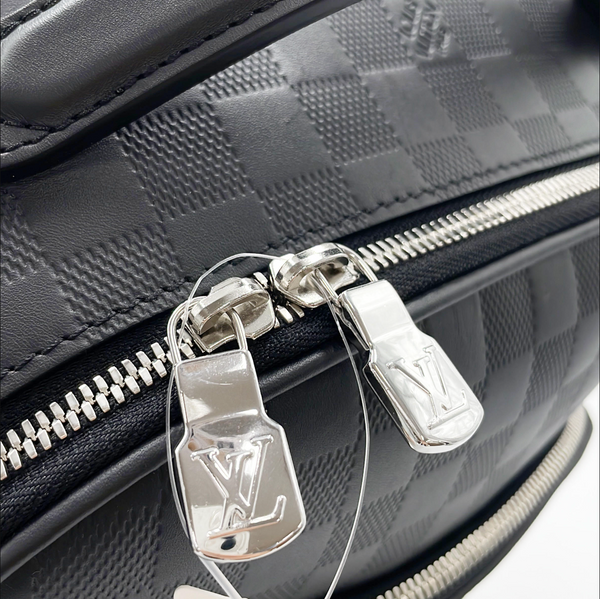 Louis Vuitton Avenue Backpack Damier Infini Onyx Black Leather (N40501) - Rank A Mint Condition