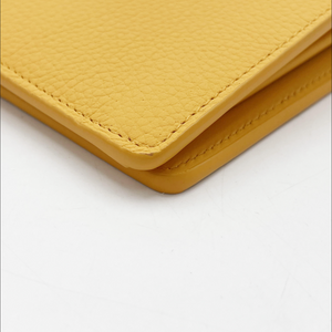 Louis Vuitton Portefeuille Brazza NM Aerogram Saffron Yellow Leather Wallet (M81811) - Rank A Mint Condition with Box & Dust Bag