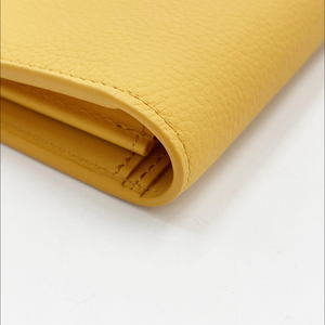 Louis Vuitton Portefeuille Brazza NM Aerogram Saffron Yellow Leather Wallet (M81811) - Rank A Mint Condition with Box & Dust Bag