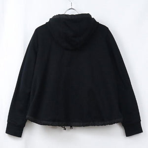 中古良品 MONCLER モンクレール ダウンジャケット 8496000 809BE MAGLIA CARDIGAN レディース ブラック