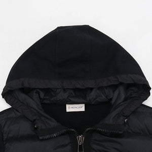中古良品 MONCLER モンクレール ダウンジャケット 8496000 809BE MAGLIA CARDIGAN レディース ブラック