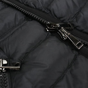 中古良品 MONCLER モンクレール ダウンジャケット 8496000 809BE MAGLIA CARDIGAN レディース ブラック