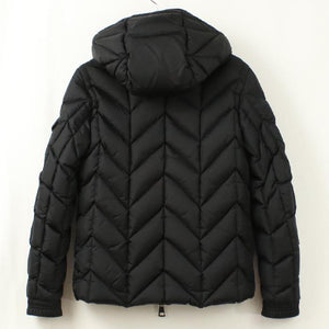 中古良品 MONCLER モンクレール ダウンジャケット 4198205 53227 BERRIAT ダウンコート レディース ブラック