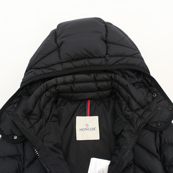 中古良品 MONCLER モンクレール ダウンジャケット 4198205 53227 BERRIAT ダウンコート レディース ブラック