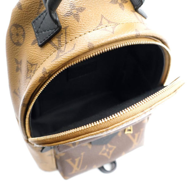 （未使用　展示品）LOUIS VUITTON ルイ ヴィトン M44872 パームスプリングス バックパック MINI モノグラムリバース ブラウン リュック デイパック