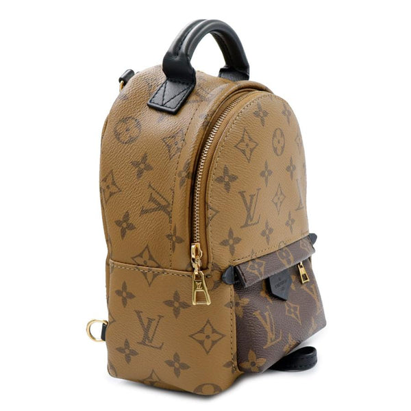 （未使用　展示品）LOUIS VUITTON ルイ ヴィトン M44872 パームスプリングス バックパック MINI モノグラムリバース ブラウン リュック デイパック