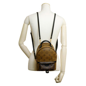 （未使用　展示品）LOUIS VUITTON ルイ ヴィトン M44872 パームスプリングス バックパック MINI モノグラムリバース ブラウン リュック デイパック