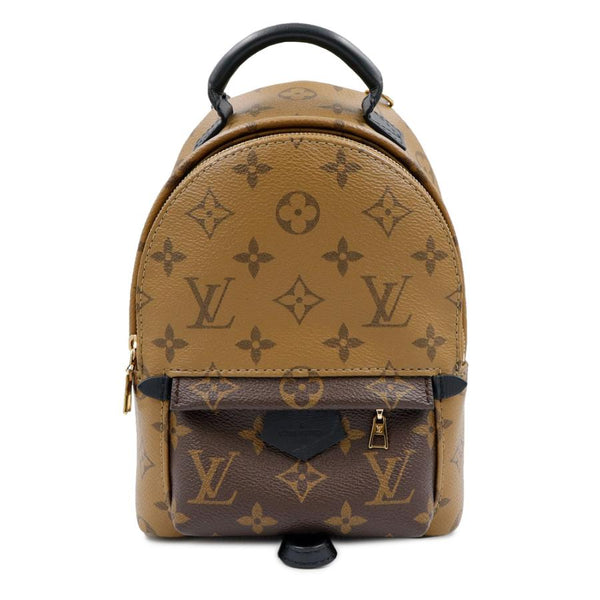 （未使用　展示品）LOUIS VUITTON ルイ ヴィトン M44872 パームスプリングス バックパック MINI モノグラムリバース ブラウン リュック デイパック