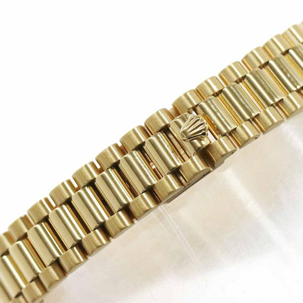 ロレックス ROLEX デイトジャスト 69178G N番 レディース 腕時計 10P ダイヤ シャンパンゴールド 金無垢 K18YG 自動巻き Datejust 90325962
